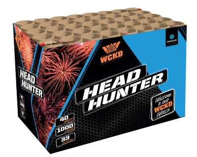 Head Hunter 40 schoten • 1000 gram kruit