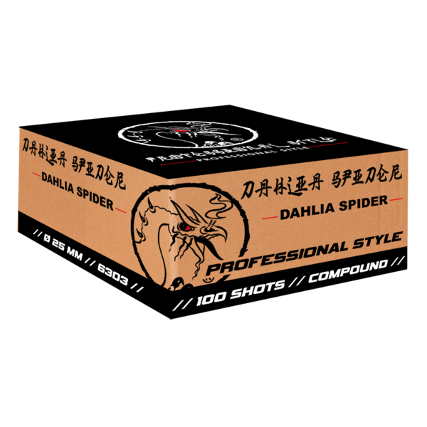 DAHLIA SPIDER 100 shots compound
